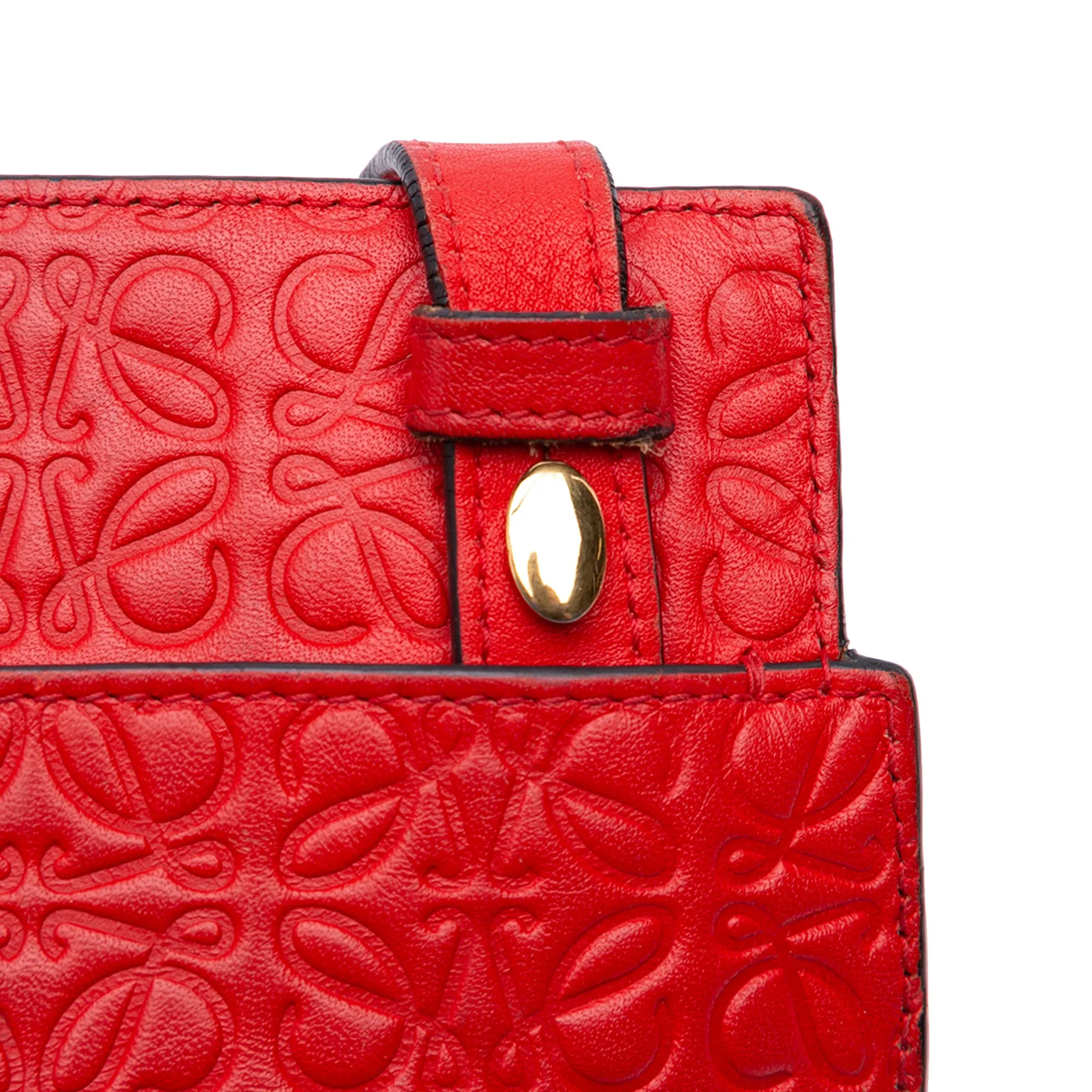 Mini Anagram Embossed Leather Repeat T Crossbody