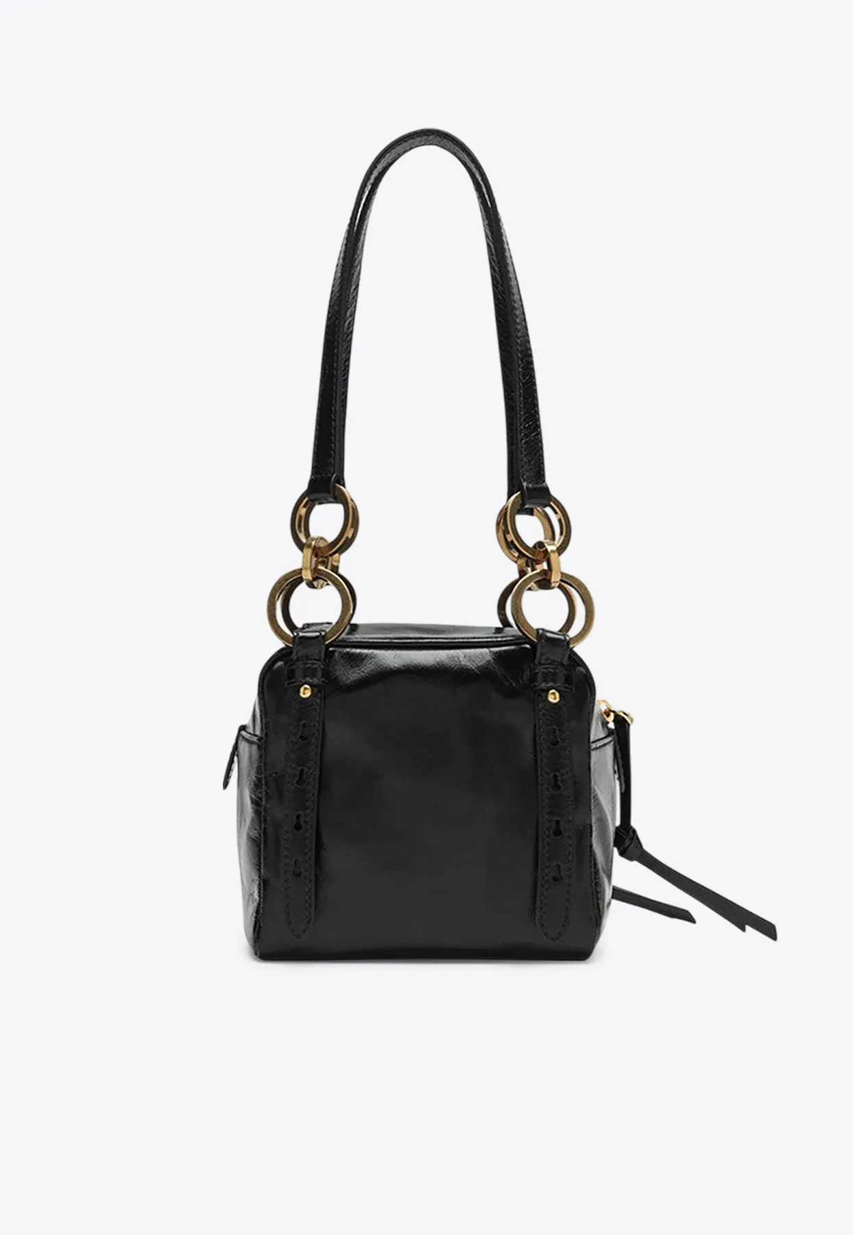 Mini Dangle Calf Leather Shoulder Bag