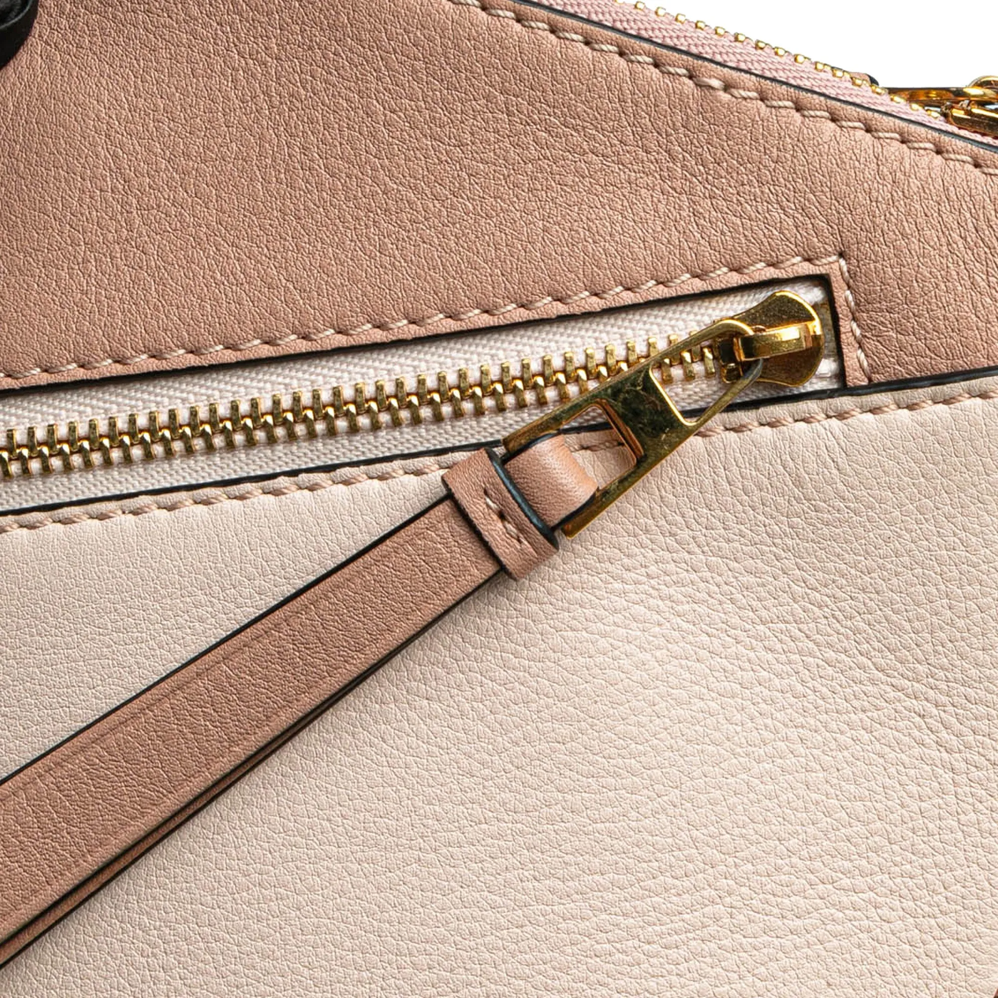 Mini Leather and Suede Puzzle Crossbody