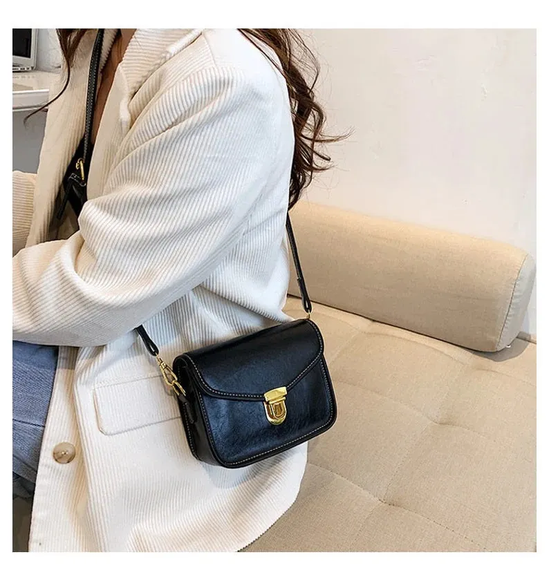 Mini Leather Bags Cute Crossbody Purse