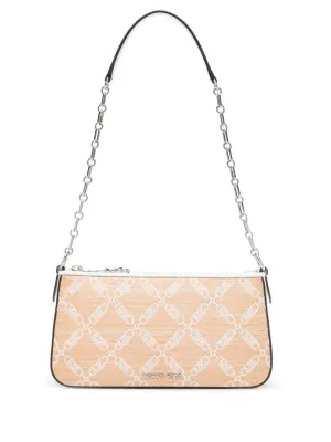 Mmk Empire Straw Shoulder Bag