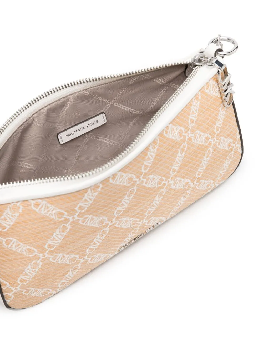 Mmk Empire Straw Shoulder Bag