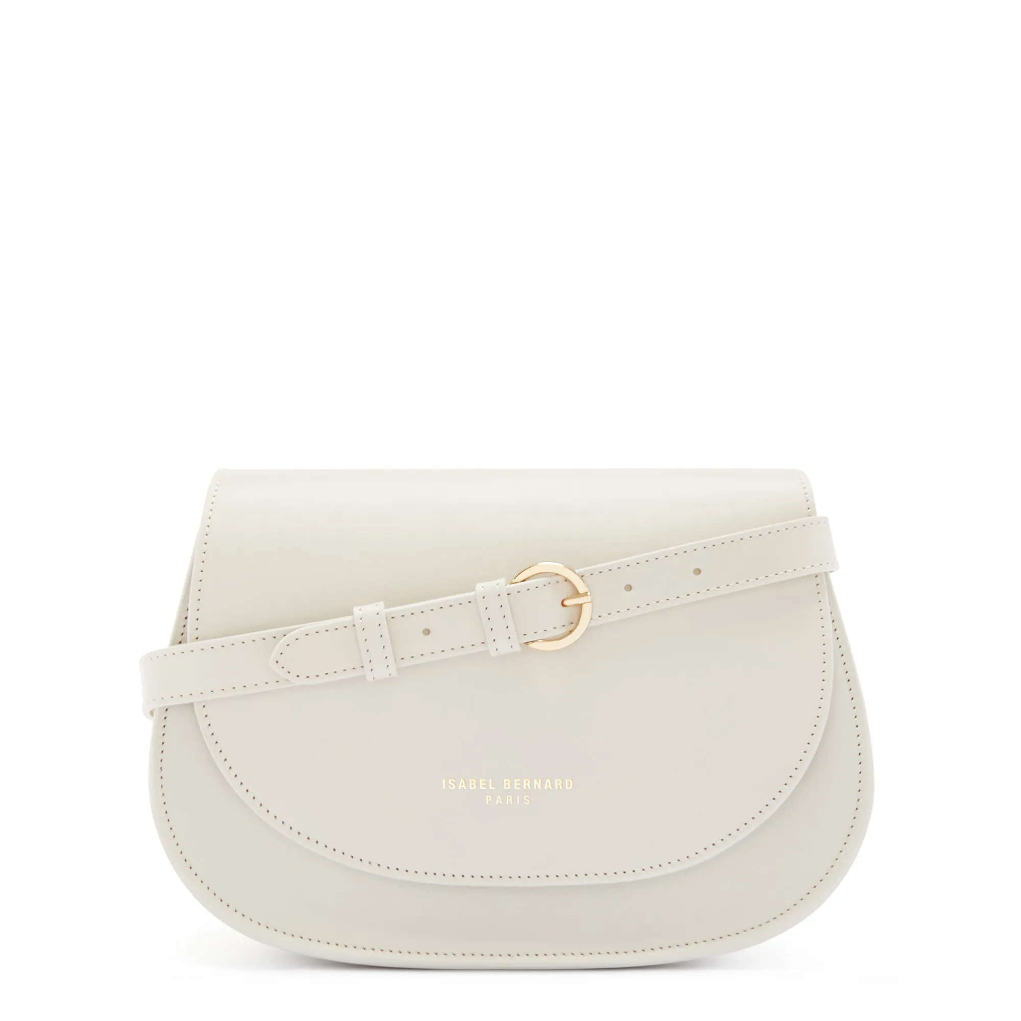 Montmartre Madelon cream vegetable tanned leather crossbody bag