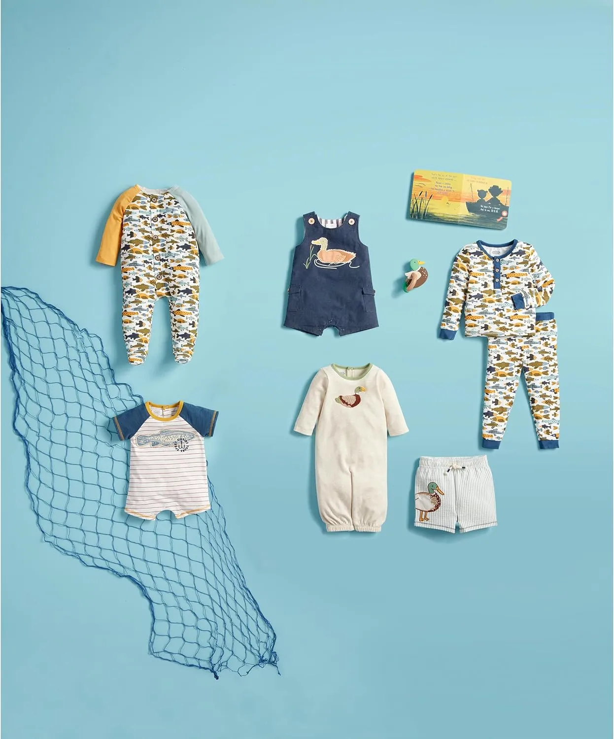 Mud Pie Unisex Baby Baby Boy Navy Duck Jonjon;