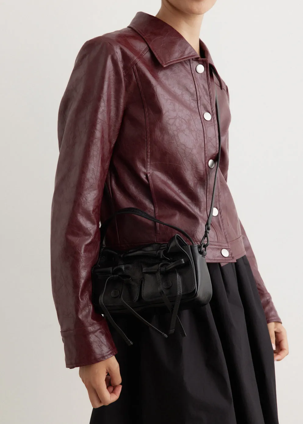 Multipocket Micro Crossbody Lux Bag