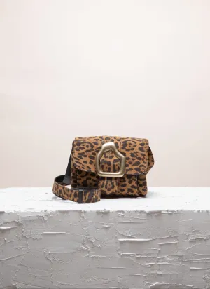 NAMI MINI Leo Suede Crossbody bag