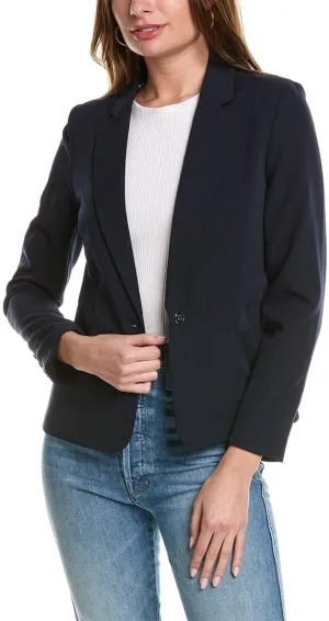 Nanette Nanette Lepore Womens Nolita Blazer, 12, Blue