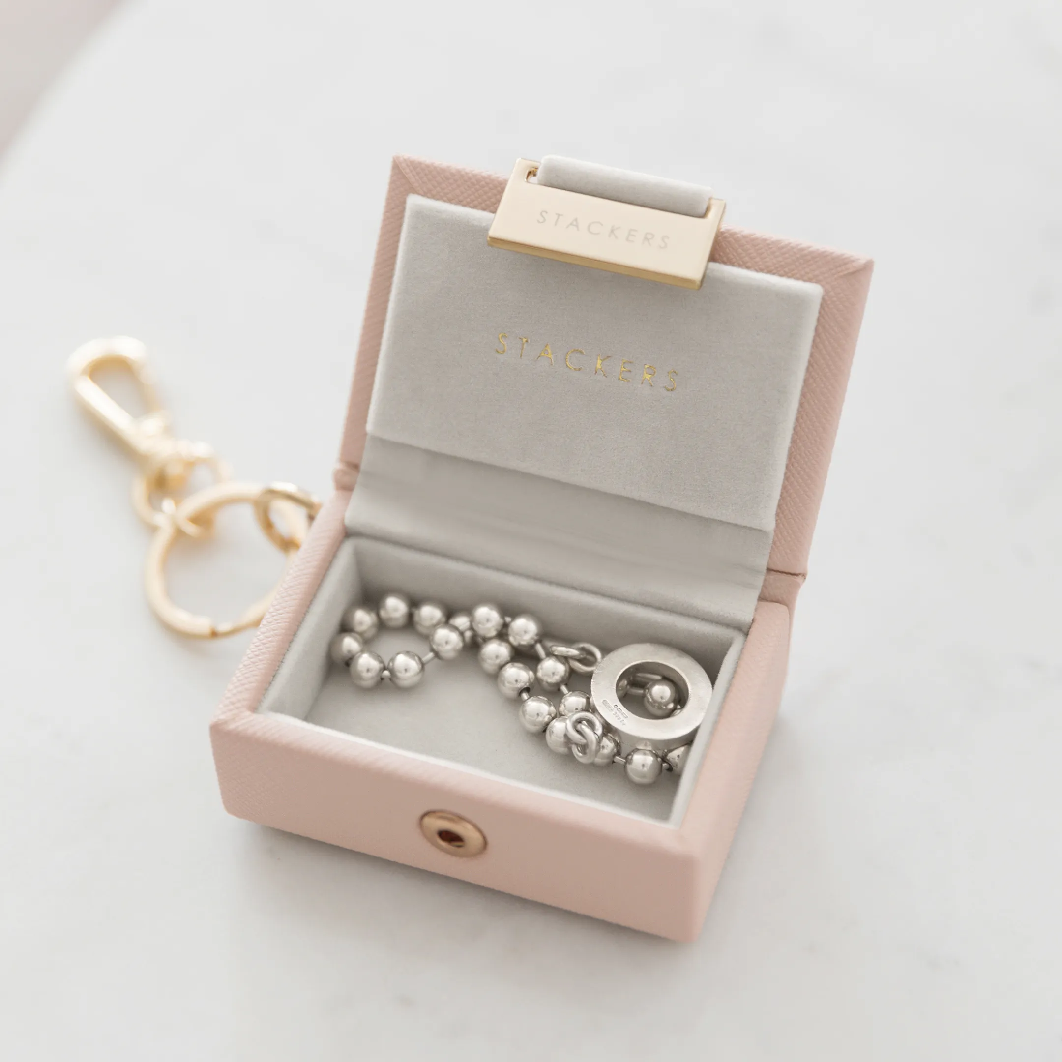 Nano Jewellery Box Keyring - Blush