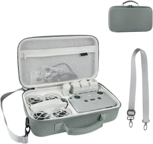 Neo Case, Hard Carrying Case for DJI Neo Drone Travel Organizer Crossbody Bag, Travel Storage Bag for DJI NEO Fly More Combo, Compatible RC-N3/N2 Remote Controller and Accessories