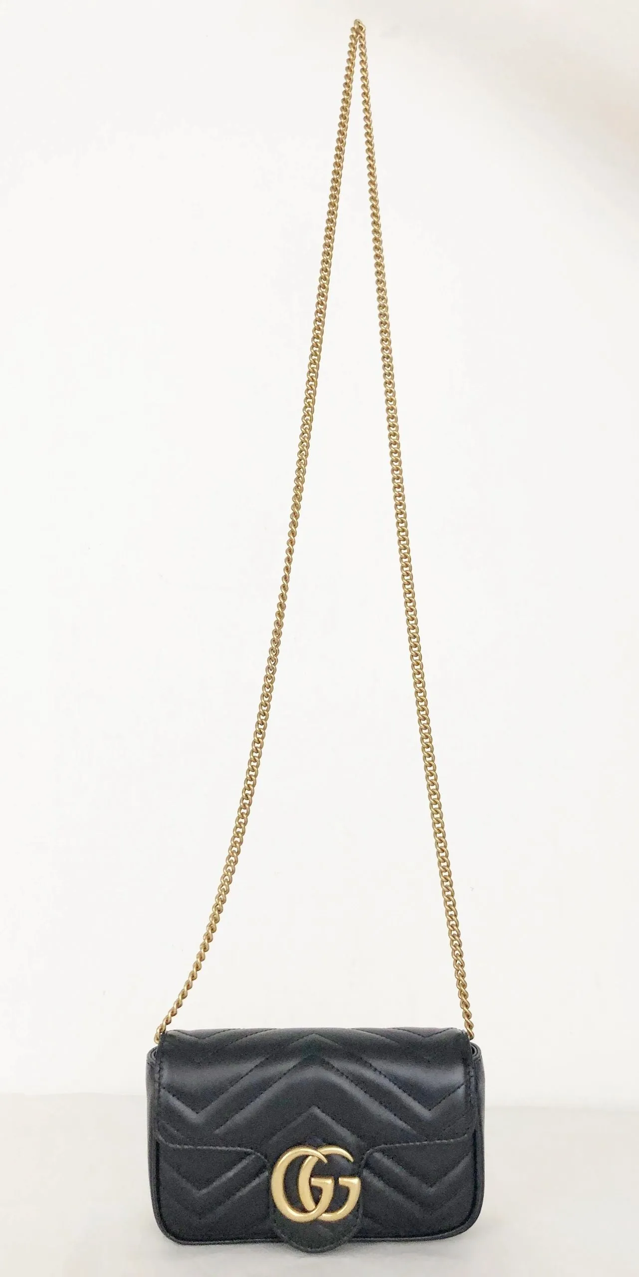 NEW Gucci Super Gg Marmont Crossbody Bag