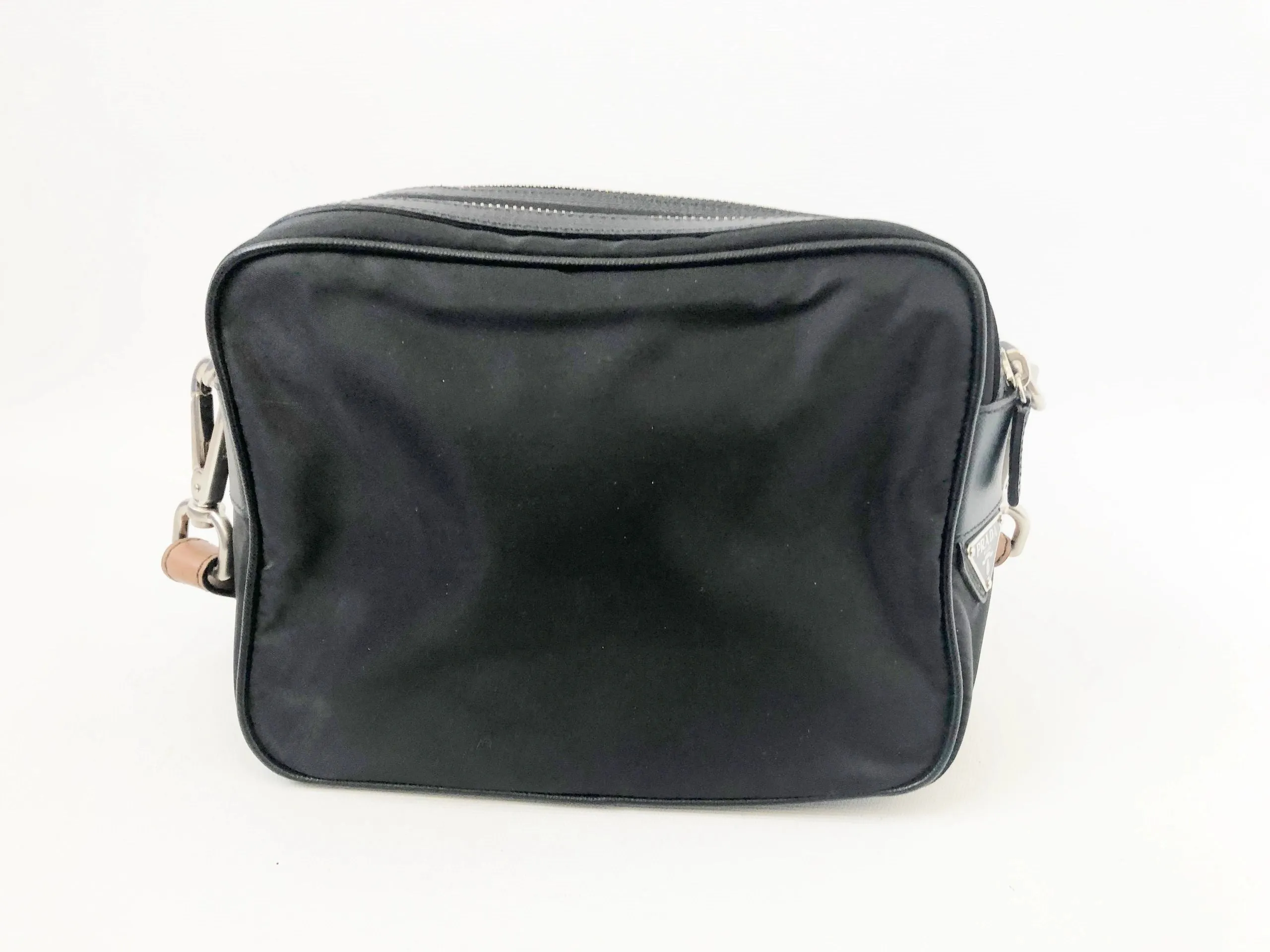 NEW Prada Vela Vintage Two Compartment Shoulder Bag