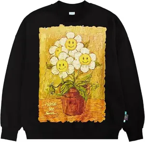 Niepce Inc Streetwear Crewneck Graphic Men's Sweatshirt Pullover
