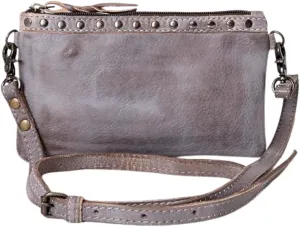 Nmbg102D Small Crossbody Vintage Handmade Genuine Cowhide Leather Women Bag Western Handbag Purse