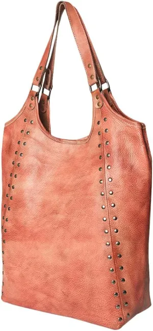 Nmbg108D Tote Vintage Handmade Genuine Cowhide Leather Women Bag Western Handbag Purse