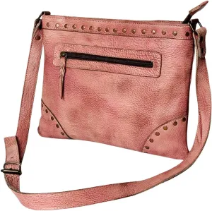 Nmbg110C Cross Body I Vintage Handmade Genuine Cowhide Leather Women Bag Western Handbag Purse