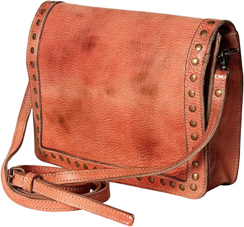 Nmbg115A Cross Body I Vintage Handmade Genuine Cowhide Leather Women Bag Western Handbag Purse