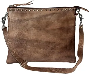 Nmbg117B Cross Body I Vintage Handmade Genuine Cowhide Leather Women Bag Western Handbag Purse
