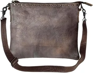 Nmbg117C Cross Body I Vintage Handmade Genuine Cowhide Leather Women Bag Western Handbag Purse