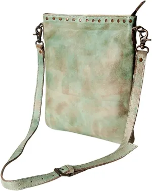 Nmbg118B Cross Body I Vintage Handmade Genuine Cowhide Leather Women Bag Western Handbag Purse