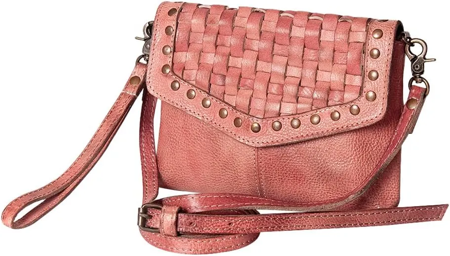 Nmbg121A Cross Body I Vintage Handmade Genuine Cowhide Leather Women Bag Western Handbag Purse