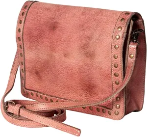 Nmbg122A Cross Body I Vintage Handmade Genuine Cowhide Leather Women Bag Western Handbag Purse