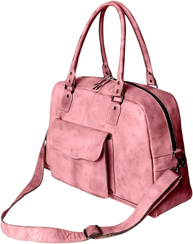 Nmbg126C Tote Vintage Handmade Genuine Cowhide Leather Women Bag Western Handbag Purse