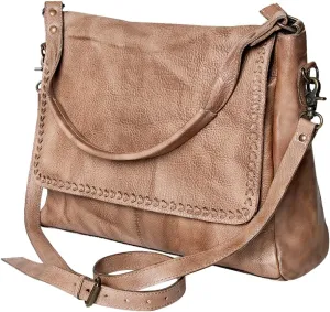 Nmbg135A Cross Body I Vintage Handmade Genuine Cowhide Leather Women Bag Western Handbag Purse