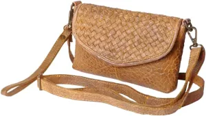 Nmbgz104C Small Crossbody Vintage Handmade Genuine Cowhide Leather Women Bag Western Handbag Purse