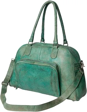 Nmbgz121B Tote Vintage Handmade Genuine Cowhide Leather Women Bag Western Handbag Purse