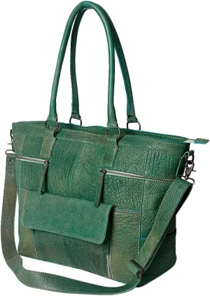 Nmbgz126A Tote Vintage Handmade Genuine Cowhide Leather Women Bag Western Handbag Purse