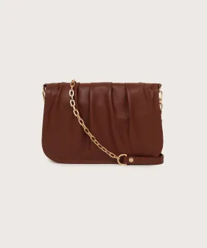NOHA CROSSBODY SLING BAG - BROWN