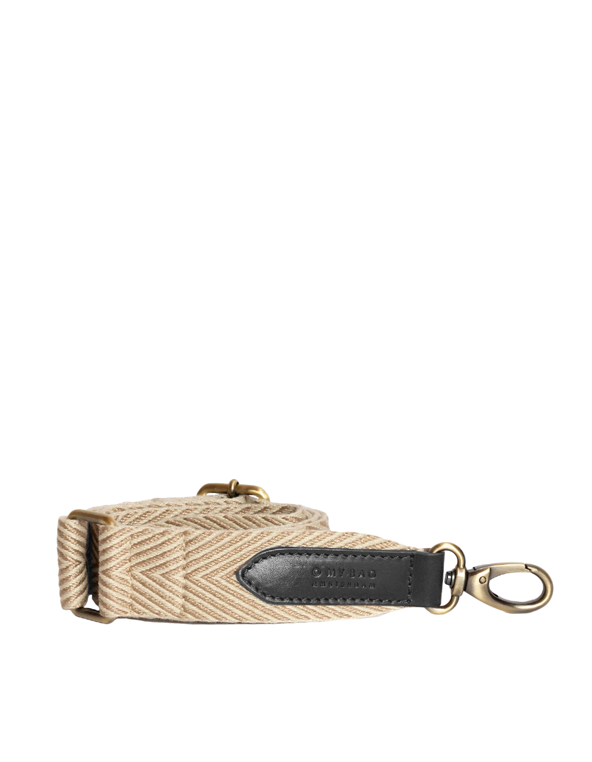 O My Bag Webbing Strap - Sand/Black