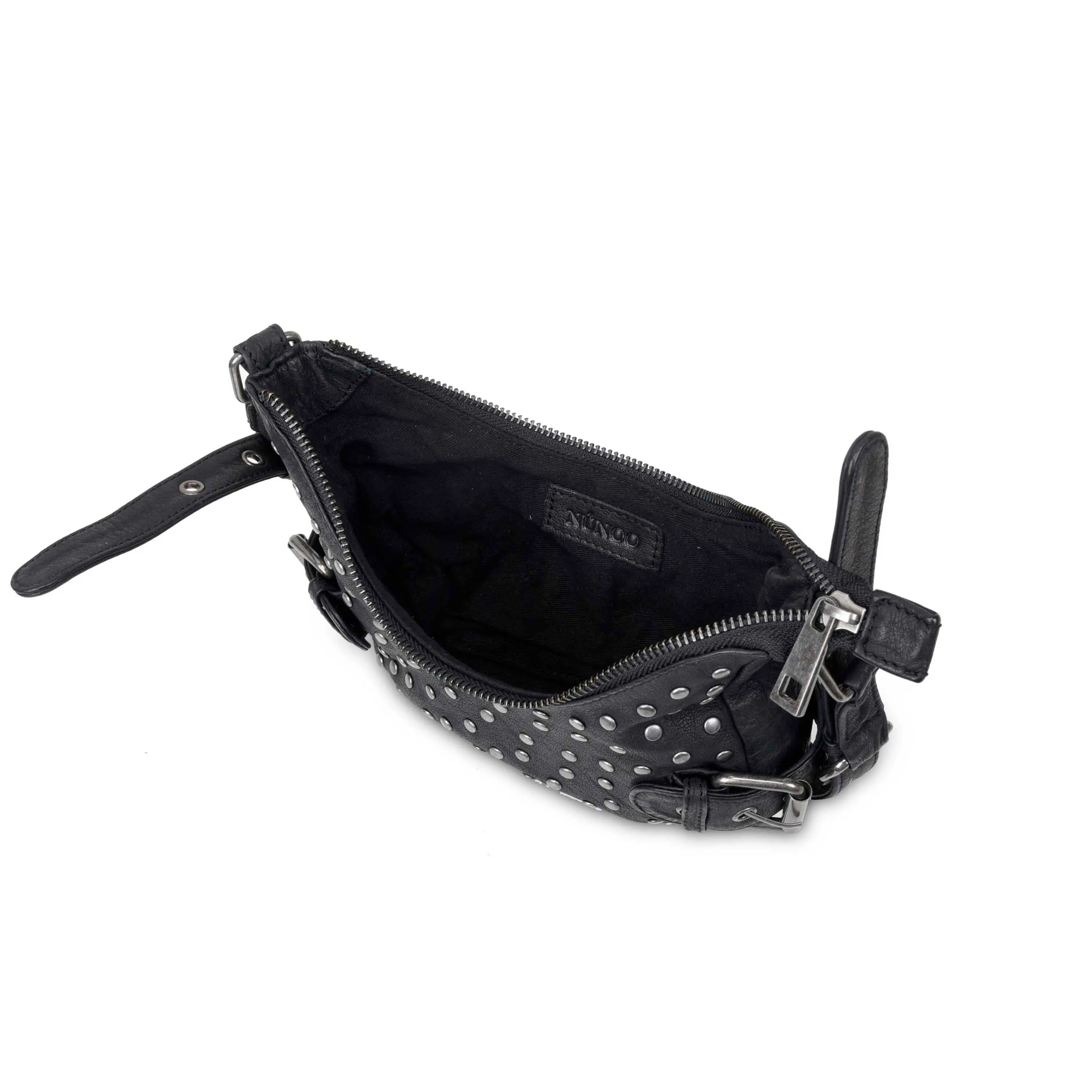 Palma Rivet Washed Black w. Antique Silver