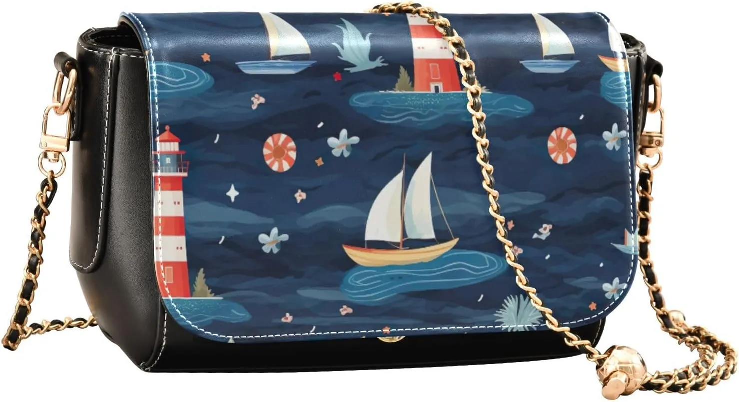 Parrot with Leaves and Flowers Women Leather Crossbody Bag, Crossbody Bags for Women, Zipper Shoulder Bag