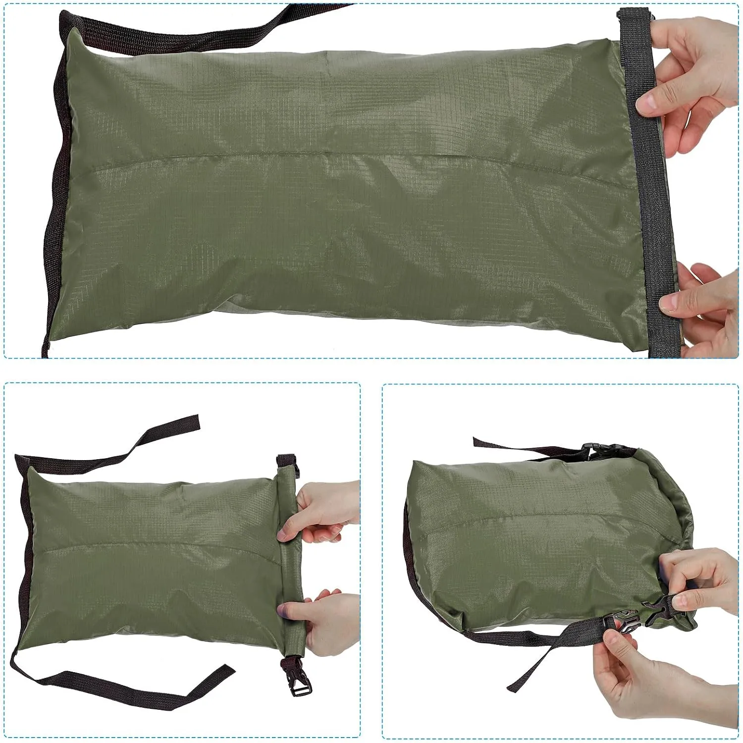 PATIKIL Compression Stuff Sack, Waterproof Sleeping Bag Storage Sack for Backpacking Camping