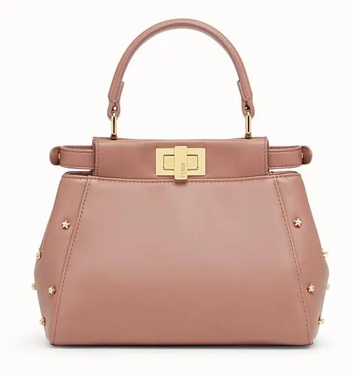 PEEKABOO XS Leather Mini-Bag - Black, Red, Pink, White