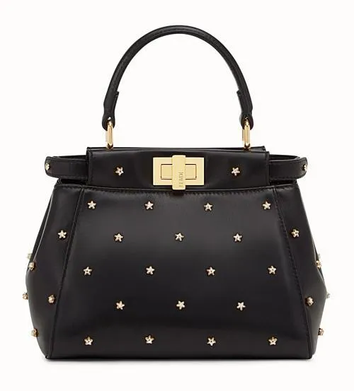 PEEKABOO XS Leather Mini-Bag - Black, Red, Pink, White
