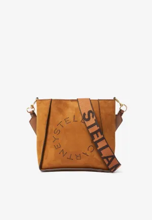 Perforated Logo Square Crossbody Bag