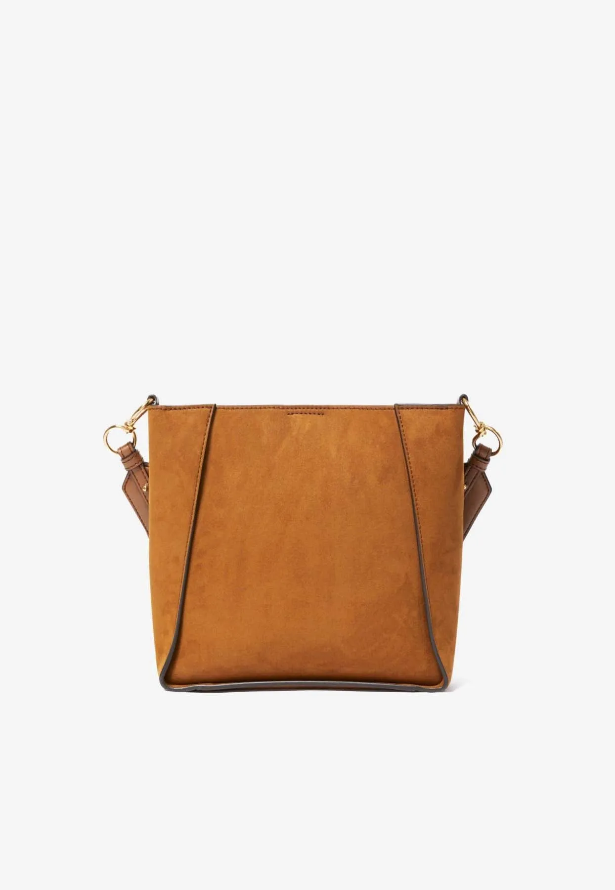 Perforated Logo Square Crossbody Bag
