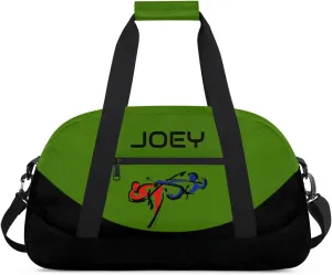 Personalized Martial Art Bag Duffel Bag for Boys Girls, Custom Taekwondo Karate Bag for Travel Weekender Practice Battle