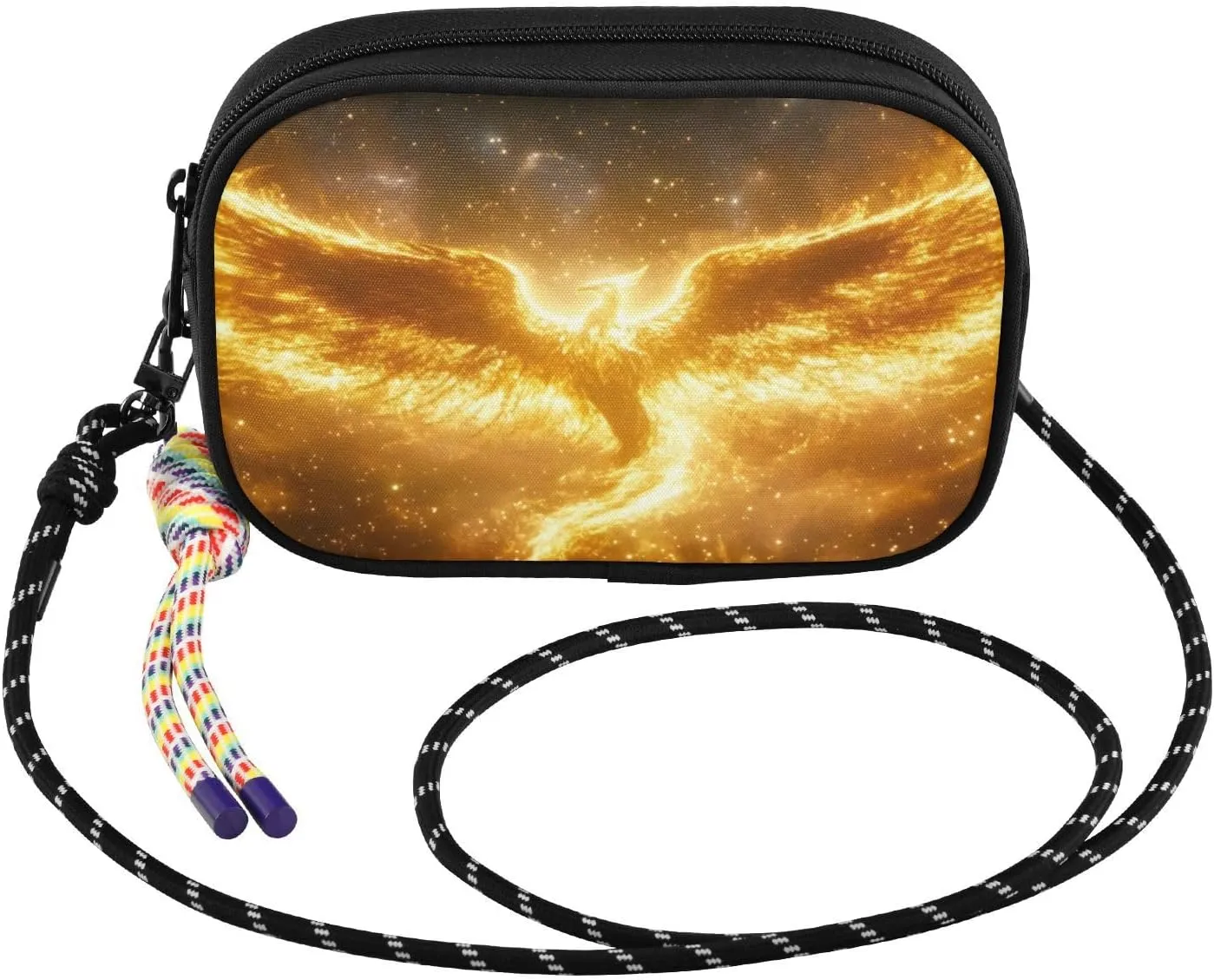 Phoenix Gold Closeup Small Crossbody Bags for Women Cell Phone Purses Women's Shoulder Handbag Wallet Purse