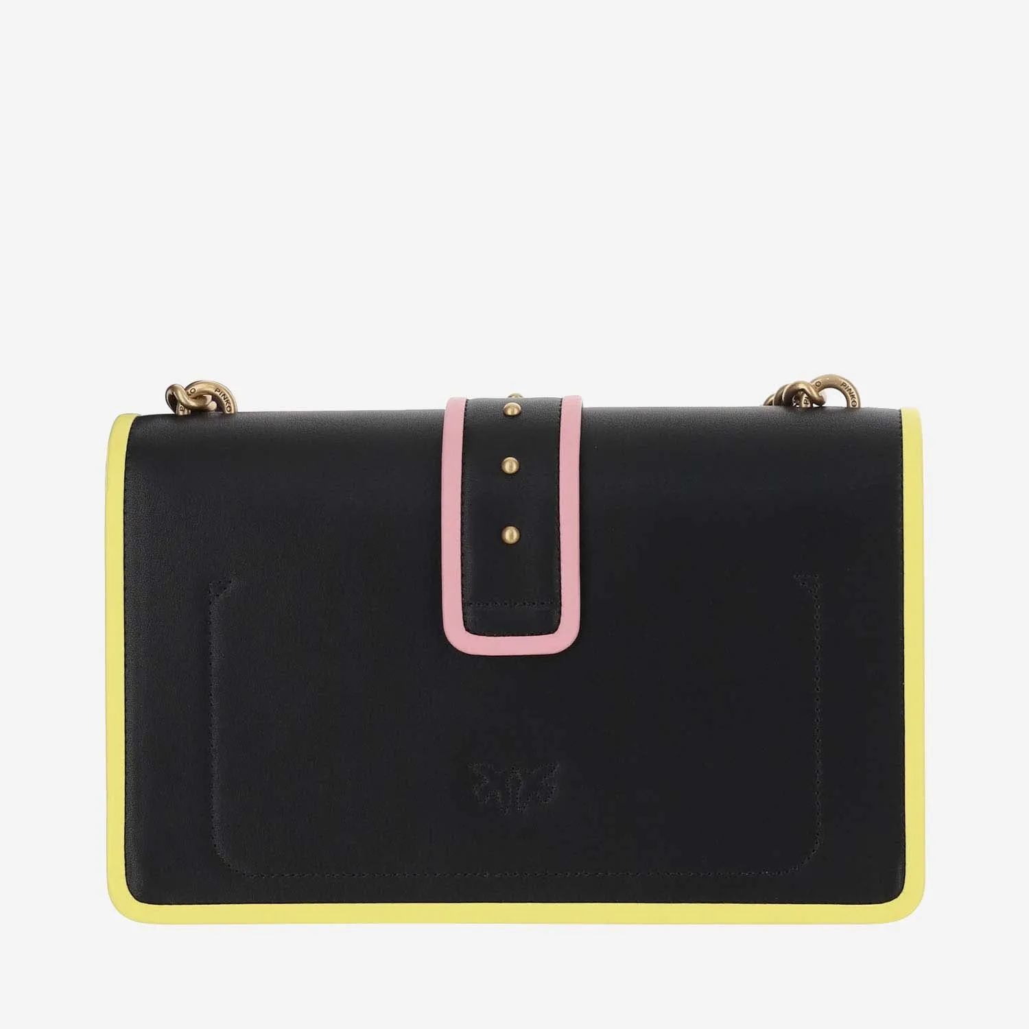 Pinko Classic Love One Leather Bag