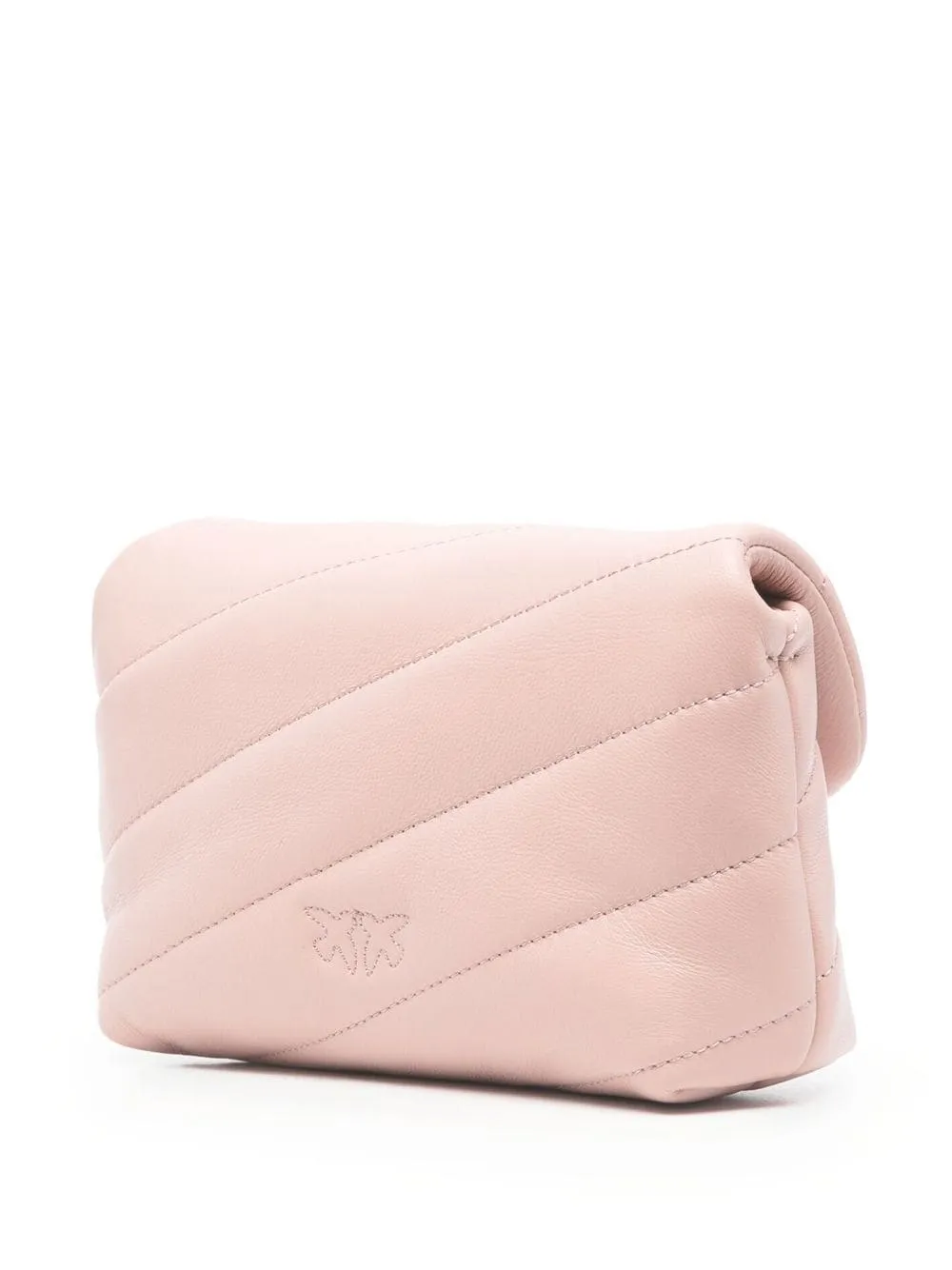 Pinko Love Puff Pink Antique Gold Shoulder Bago