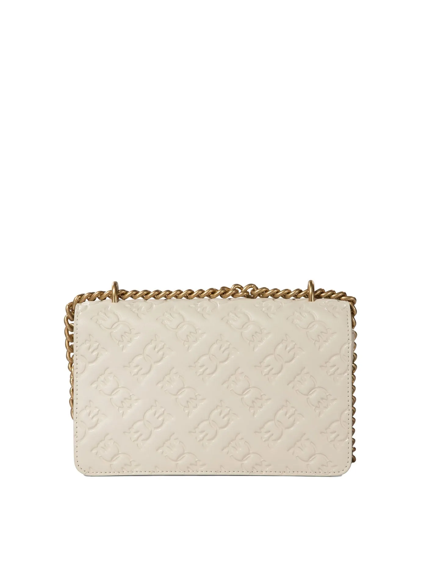 Pinko "Love One Mini" Crossbody Bag With Embossed Logo