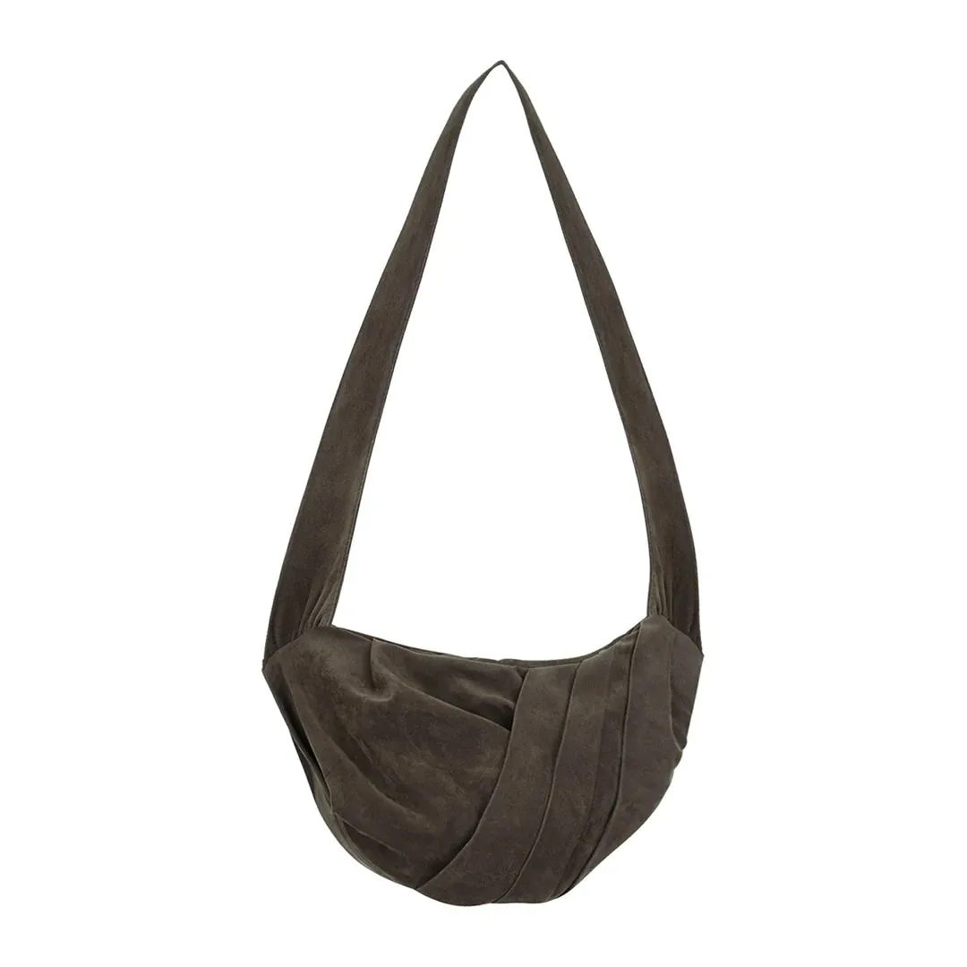 Pleated Crossbody Bag