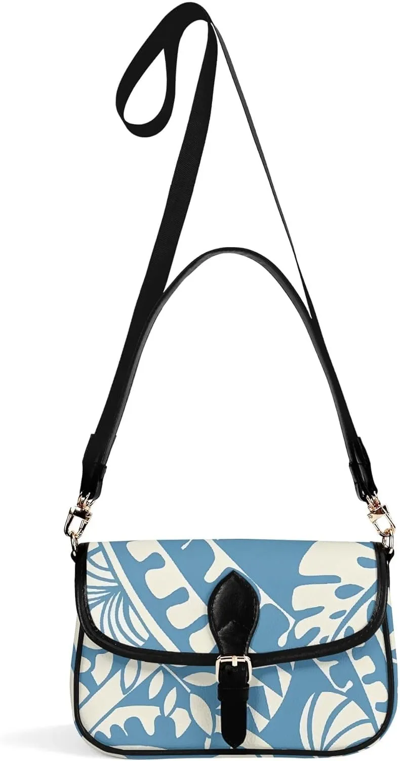 Polynesian Retro Art Women'S Crossbody Bag Portable Stylish Women'S Bag Samoan Print Custom Crossbody Bag Pattern