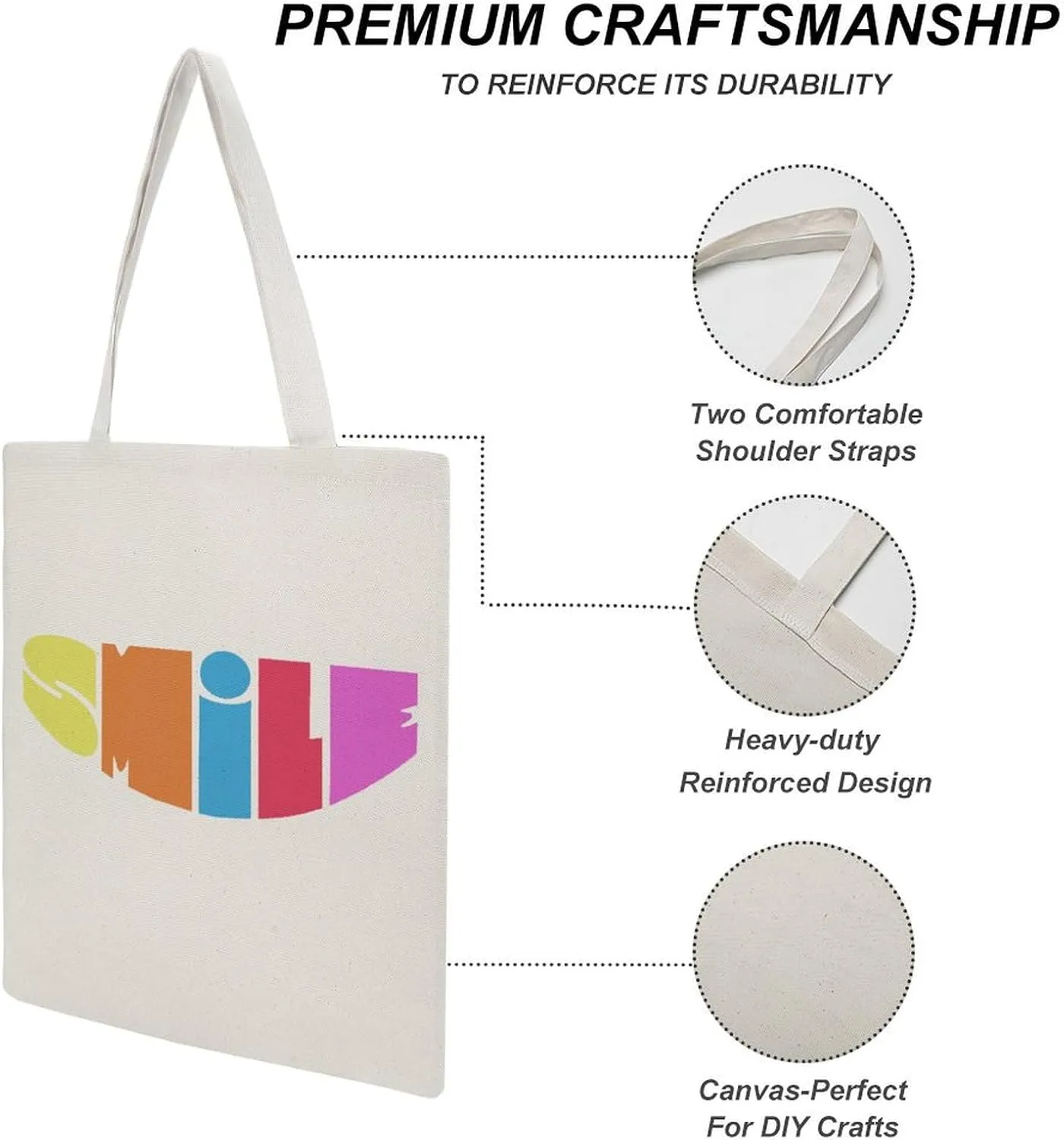Pop Music Tote Bags, Womens Shoulder Bag, Print Travel Bag, Novelty Canvas Tote Bag Double, Funny Reusable Grocery Bag