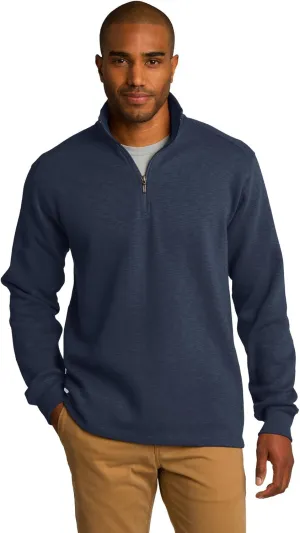 Port Authority Slub Fleece 1/4-Zip Pullover
