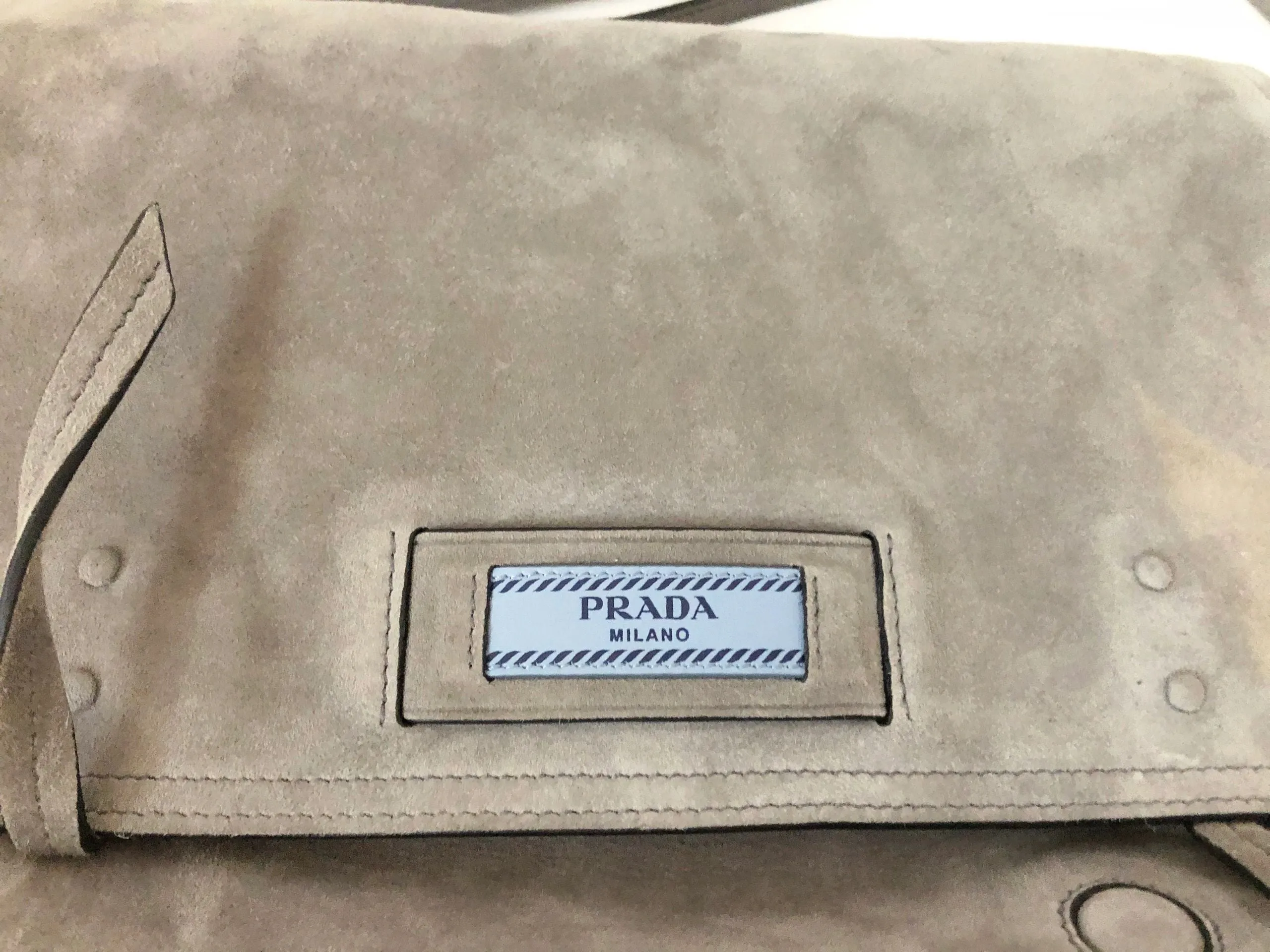 Prada Medium Etiquette Glace Shoulder/Crossbody Bag