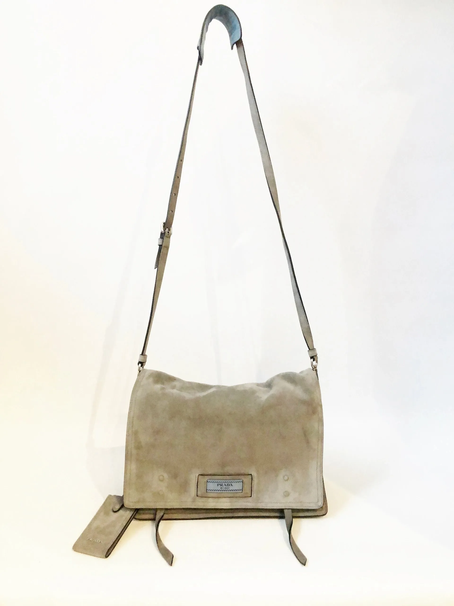 Prada Medium Etiquette Glace Shoulder/Crossbody Bag